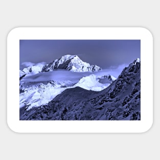 Mont Blanc Les Arcs French Alps France Sticker